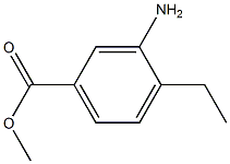 3-AMino-4-ethyl-benzoic acid Methyl ester CAS#: 24812-93-9