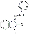 3-(AZA(PHENYLAMINO)METHYLENE)-1-METHYLINDOLIN-2-ONE CAS#: 15096-16-9