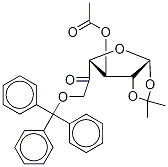 3-Acetyl-1,2-O-isopropylidene-6-O-trityl--L-arabino-hexofuranos-5-ulose CAS#: 109680-98-0