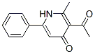 3-Acetyl-2-methyl-6-phenylpyridin-4(1H)-one CAS#: 10037-19-1
