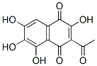 3-Acetyl-2,5,6,7-tetrahydroxy-1,4-naphthoquinone CAS#: 16241-90-0