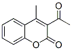 3-Acetyl-4-methyl-2H-1-benzopyran-2-one CAS#: 17451-00-2