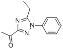 3-Acetyl-5-ethyl-1-phenyl-1,2,4-triazole CAS#: 100193-57-5