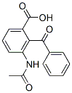 3-(Acetylamino)-2-benzoylbenzoic acid CAS#: 13711-53-0