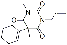3-Allyl-5-(1-cyclohexen-1-yl)-1,5-dimethylbarbituric acid CAS#: 14357-94-9