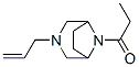 3-Allyl-8-propionyl-3,8-diazabicyclo[3.2.1]octane CAS#: 1798-46-5
