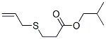 3-(Allylthio)propionic acid isobutyl ester CAS#: 24382-60-3