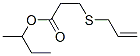 3-(Allylthio)propionic acid sec-butyl ester CAS#: 24382-61-4