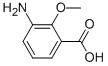3-Amino-2-methoxybenzoic  acid CAS#: 861306-04-9