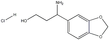 3-Amino-3-benzo[1,3]dioxol-5-yl-propan-1-ol hydrochloride CAS#: 113511-49-2