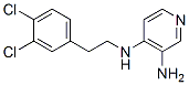 3-Amino-4-[(3,4-dichlorophenethyl)amino]pyridine CAS#: 15935-70-3