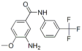 3-Amino-4-methoxy-N-(3-trifluoromethylphenyl)benzamide. CAS#: 24304-49-2