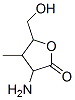 3-Aminotetrahydro-5-(hydroxymethyl)-4-methylfuran-2-one CAS#: 13594-38-2