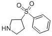 3-(BENZENESULFONYL)PYRROLIDINE CAS#: 101769-04-4