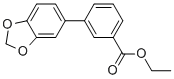 3-BENZO[1,3]DIOXOL-5-YL-BENZOIC ACID ETHYL ESTER CAS#: 24351-55-1