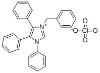 3-BENZYL-1,4,5-TRIPHENYLIMIDAZOLIUM PERCHLORATE CAS#: 25893-90-7