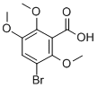 3-BROMO-2,5,6-TRIMETHOXYBENZOIC ACID CAS#: 101460-22-4