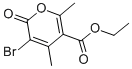 3-BROMO-5-CARBETHOXY-4,6-DIMETHYL-2-PYRONE CAS#: 18152-79-9