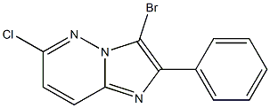 3-BROMO-6-CHLORO-2-PHENYL-IMIDAZO[1,2-B]PYRIDAZINE CAS#: 19601-74-2