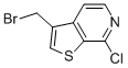 3-(BROMOMETHYL)-7-CHLOROTHIENO[2,3-C]PYRIDINE CAS#: 209286-60-2