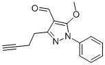 3-(BUT-3-YNYL)-5-METHOXY-1-PHENYL-1H-PYRAZOLE-4-CARBALDEHYDE CAS#: 226070-80-0