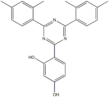 3-Benzenediol, 4-[4,6-bis(2,4-dimethylphenyl)-1,3,5-triazin-2-yl]-1 CAS#: 1668-53-7