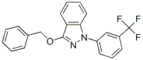 3-(Benzyloxy)-1-[3-(trifluoromethyl)phenyl]-1H-indazole CAS#: 21486-34-0