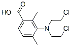 3-[Bis(2-chloroethyl)amino]-2,4-dimethylbenzoic acid CAS#: 24830-45-3