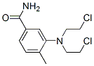 3-[Bis(2-chloroethyl)amino]-4-methylbenzamide CAS#: 19768-73-1
