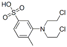 3-[Bis(2-chloroethyl)amino]-4-methylbenzene-1-sulfonic acid CAS#: 19768-75-3