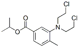 3-[Bis(2-chloroethyl)amino]-p-toluic acid isopropyl ester CAS#: 21447-81-4