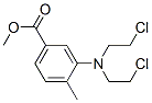 3-[Bis(2-chloroethyl)amino]-p-toluic acid methyl ester CAS#: 18583-88-5
