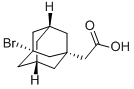 3-Bromo-1-adamantaneacetic acid CAS#: 17768-34-2