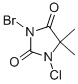 3-Bromo-1-chloro-5,5-dimethylhydantoin CAS#: 126-06-7