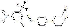 3-Bromo-2-[4-N,N-bis(2-cyanoethyl)aminophenylazo]-5-nitro-benzo trifluoride CAS#: 246871-16-9
