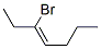 3-Bromo-3-heptene CAS#: 22118-56-5