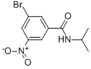 3-Bromo-N-isopropyl-5-nitrobenzamide CAS#: 941294-16-2