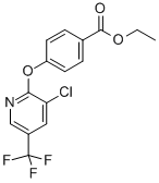 3-CHLORO-2-[4-(ETHOXYCARBONYL)PHENOXY]-5-(TRIFLUOROMETHYL)PYRIDINE CAS#: 105626-86-6