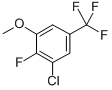 3-CHLORO-2-FLUORO-5-(TRIFLUOROMETHYL)ANISOLE CAS#: 261763-01-3
