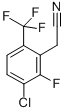 3-CHLORO-2-FLUORO-6-(TRIFLUOROMETHYL)PHENYLACETONITRILE CAS#: 261763-16-0