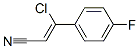 3-CHLORO-3-(4-FLUOROPHENYL)ACRYLONITRILE CAS#: 205984-77-6