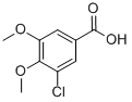 3-CHLORO-4 5-DIMETHOXYBENZOIC ACID  97 CAS#: 20624-87-7