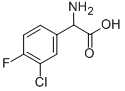 3-CHLORO-4-FLUORO-DL-PHENYLGLYCINE CAS#: 261762-99-6