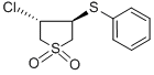 3-CHLORO-4-(PHENYLTHIO)TETRAHYDRO-1H-1LAMBDA6-THIOPHENE-1,1-DIONE CAS#: 15507-87-6
