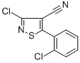 3-CHLORO-5-(2-CHLOROPHENYL)ISOTHIAZOLE-4-CARBONITRILE CAS#: 28989-25-5