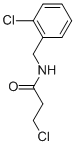 3-CHLORO-N-(2-CHLOROBENZYL)PROPANAMIDE CAS#: 103038-66-0