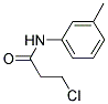 3-CHLORO-N-(3-METHYLPHENYL)PROPANAMIDE CAS#: 19352-22-8