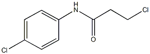 3-CHLORO-N-(4-CHLORO-PHENYL)-PROPIONAMIDE CAS#: 19314-16-0
