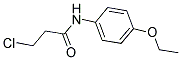 3-CHLORO-N-(4-ETHOXYPHENYL)PROPANAMIDE CAS#: 19314-15-9