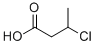 3-CHLOROBUTYRIC ACID CAS#: 1951-12-8